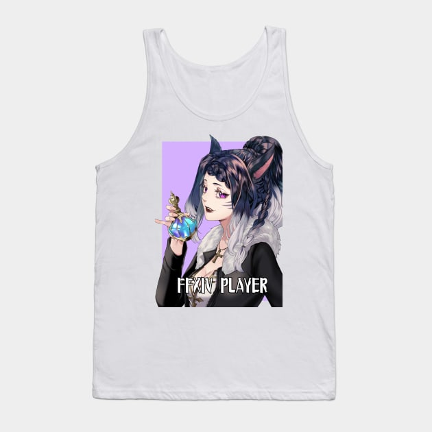 FFXIV player Tank Top by Amber Anime